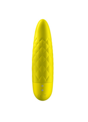Vibromasseur jaune USB Ultra Power Bullet 5 Satisfyer - CC597737